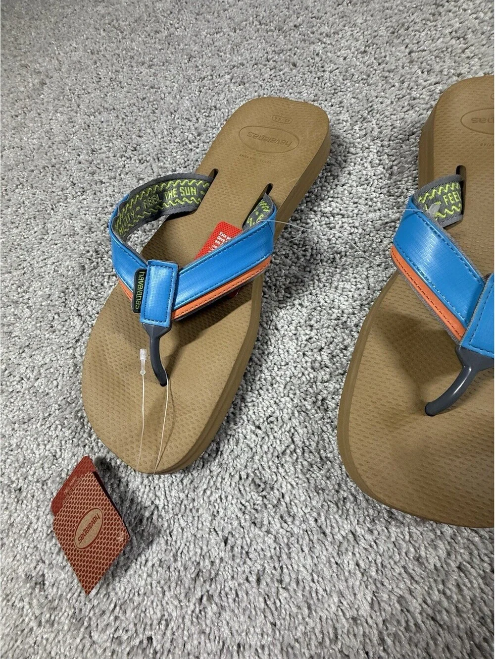 Havaianas- Urban Tech Flip flop Sandals Bronze- Men's Size 13 NWT